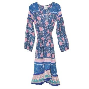 BLUE BOHEME Jasmine Wrap Dress